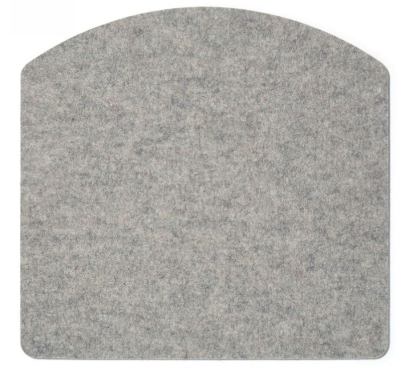 Seat cushion – felt cushion for Thonet S 43, light mottled, without anti-slip backing, HEY – SIGN by BWF Group SINGLE PIECES